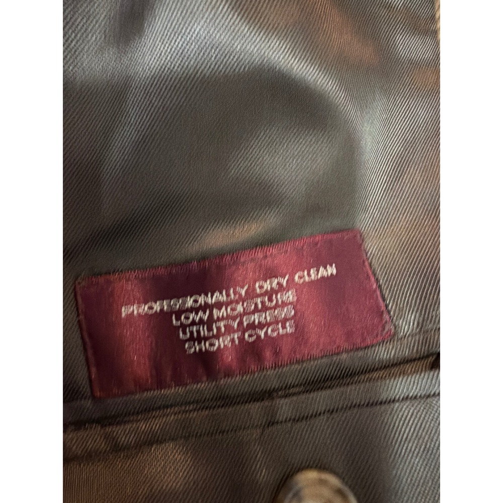 Jos A Bank Mens Brown Herringbone Two Button Blazer Sport Coat Made in Poland - Picture 9 of 9